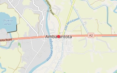 Ambalantota map