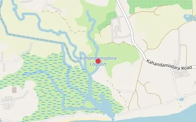 Kahandamodara map