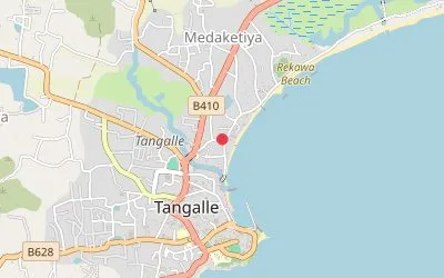 Tangalla map