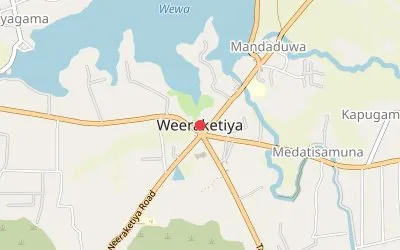 Weeraketiya map