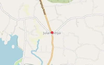 Julampitiya map