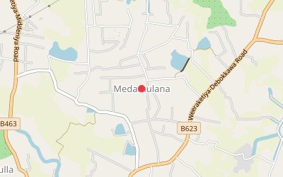 Medamulana map