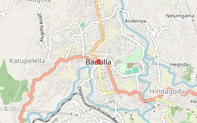 Badulla map