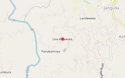 Uva Deegalla map