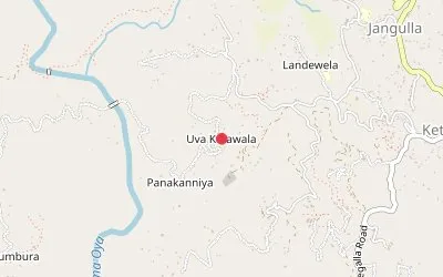 Uva Deegalla map