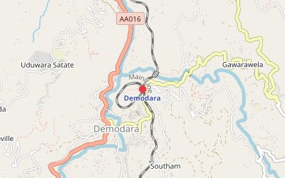 Demodara map