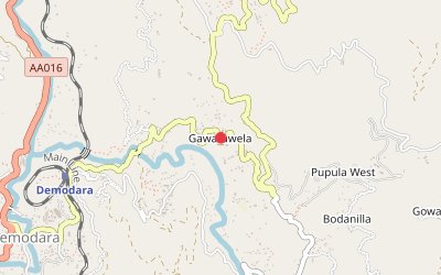 Gawarawela map