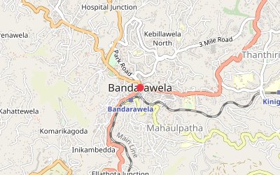 Bandarawela map