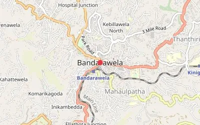 Bandarawela map