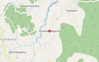 Ambadandegama map