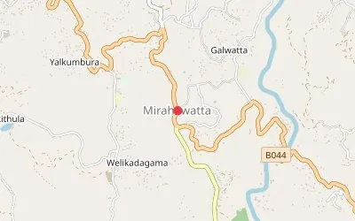 Mirahawatta map