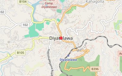 Diyatalawa map