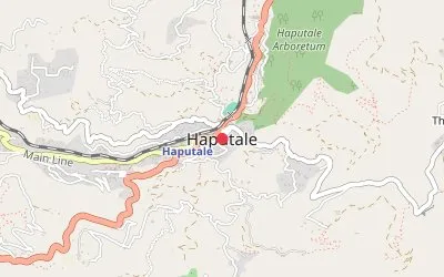 Haputale map