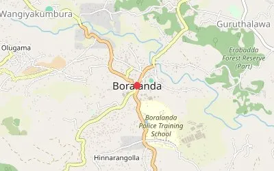 Boralanda map
