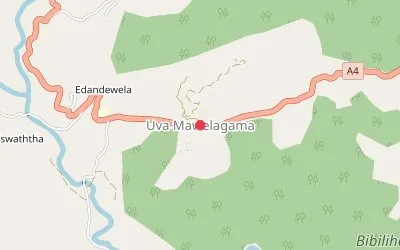 Uva Mawelagama map