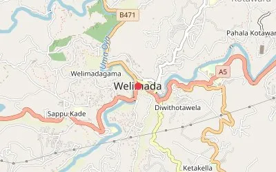 Welimada map