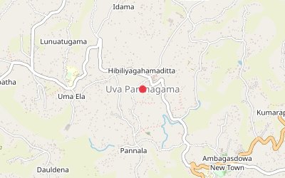 Uva Paranagama map
