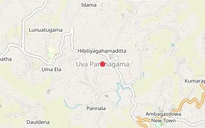Uva Paranagama map