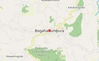 Bogahakumbura map