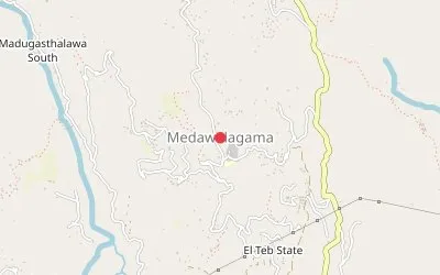 Medawelagama map
