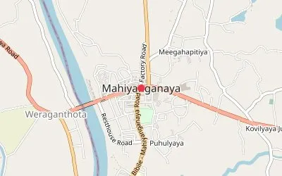 Mahiyanganaya map