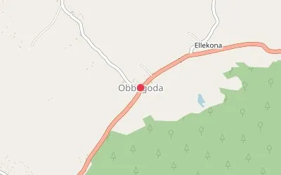 Obbegoda map