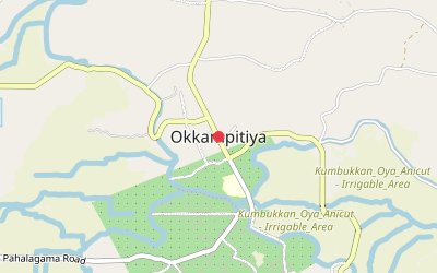 Okkampitiya map