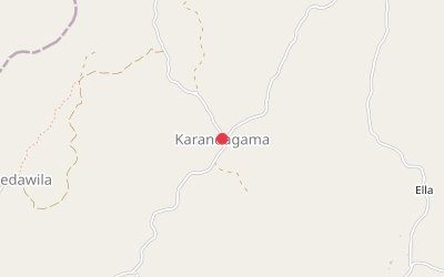 Karandagama map