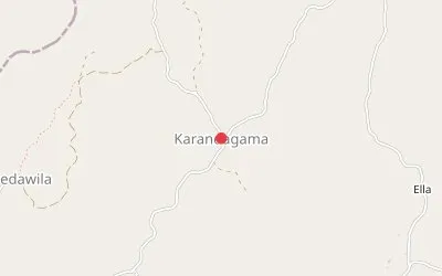 Karandagama map
