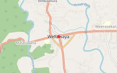 Wellawaya map
