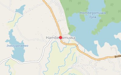 Hambegamuwa map