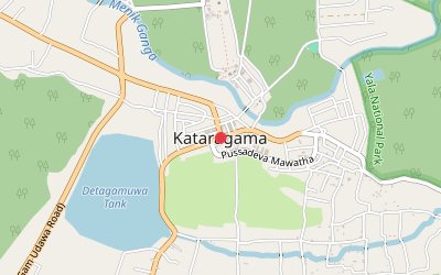 Kataragama map