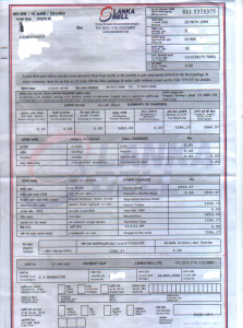 Lanka Bell broadband charges for services not requested